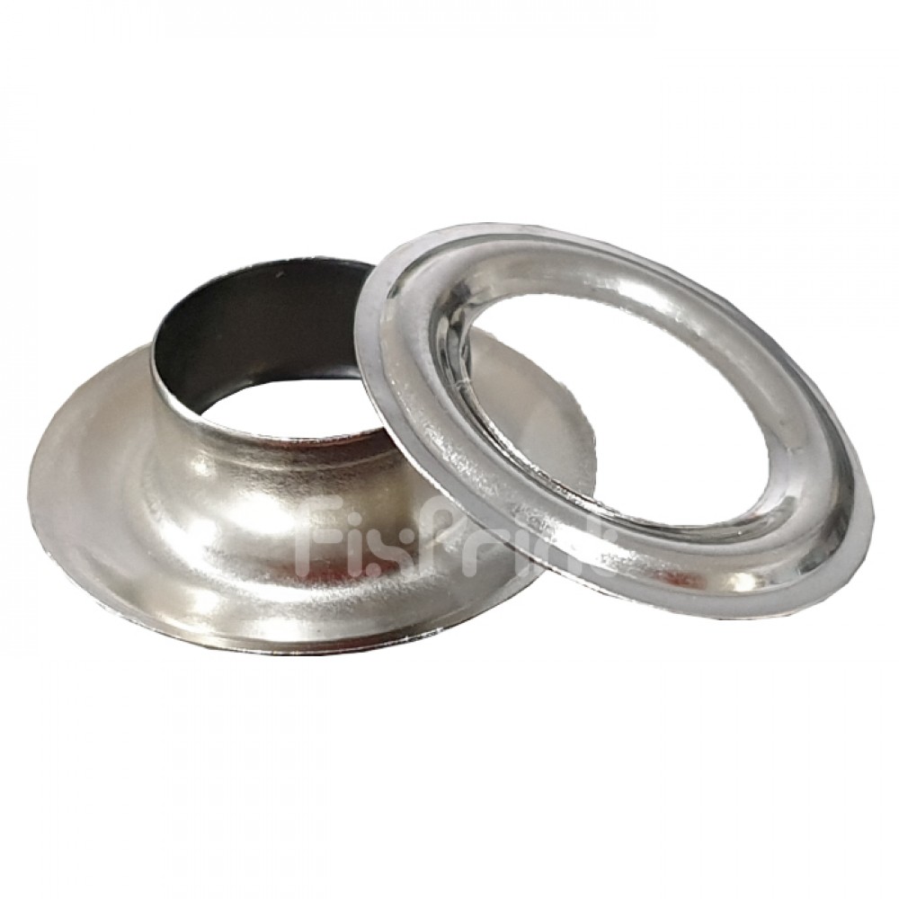 1 Pasang Cincin Mata Ayam 10mm, Ring Eyelet Lubang Ring Banner diamater 10 mm