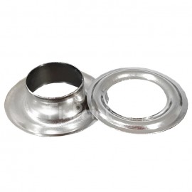 1 Pasang Cincin Mata Ayam 10mm, Ring Eyelet Lubang Ring Banner diamater 10 mm