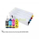 BUNDLING Program Chipless Printer Epson WF-C5390 + MCISS Tabung Cartridge Epson WF-C5390 + Tinta Pigment High Speed 250ml CMYK