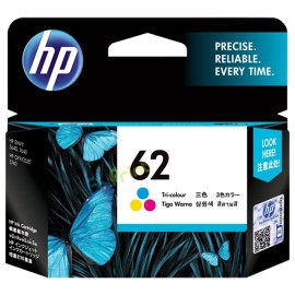 Cartridge Original HP 62 Color C2P06AA, Tinta Printer HP Envy 5540 5541 5542 5544 5546 5548 5640 5642 5644 5646 7640 7643 - HP Officejet 200 250 Mobile 5740 5742 5744 5746 e-All-in-One