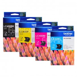 Cartridge Tinta Brother LC400 LC400BK LC-400 Black Original, Printer DCP-J725DW MFC-J430W J625W J5910DW J6710DW J6910DW