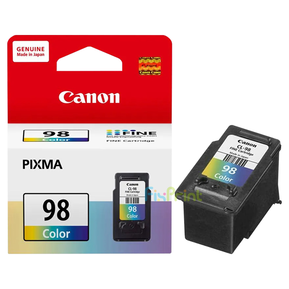 Cartridge Original Canon CL-98 CL98 98 Color, Tinta Printer Canon E500 E510 E600 E610