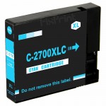 Cartridge Xantri Can PGI2700 XL PGI 2700XL PGI2700XL Cyan, Refill Printer MAXIFY iB4070 iB4170 MB5070 MB5170 MB5370 MB5470 Chip