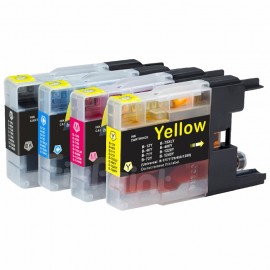 Cartridge Xantri Bro LC12 LC40 LC71 LC73 LC75 LC400 LC1220 LC1240 Magenta, Tinta Printer Bro DCPJ525W J725DW J925DW MFCJ430W J280W J425W J435W J625DW J5910CDW J6910DW