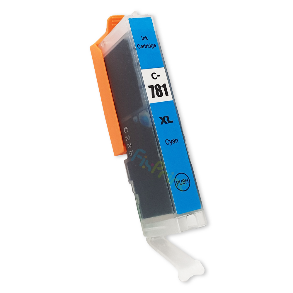 Cartridge Xantri Can CLI781XL 781 XL Cyan Chip, Refill CLI 781XLM 781 Printer Can Pixma TR8570 TS6370 TS707 TS8170 TS8270 TS8370 TS9170 TS9570