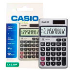 Kalkulator Casio MJ-100D Plus 10 Digit, Calculator Desktop Check Correct 10 Digits Kalkulator Meja Mini MJ 100D Plus Original