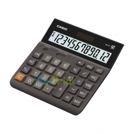 Kalkulator Casio DH-12-BK 12 Digit, Calculator Desktop 12 Digits DH 12 Black Original