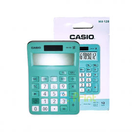 Kalkulator Casio MX-12B-GN 12 Digit, Calculator Desktop 12 Digits MX 12B Green Original