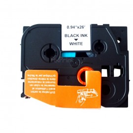 Label Tape Casette Xantri Black On White 24mm TZE251 TZE 251 Laminated Printer Bro PTD600 PTE500 PTE550W PTH500LI PTP700 PTP750W PT330 PT350 PT520