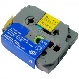 Label Tape Casette Xantri Black On Yellow 18mm TZE641 TZE 641 Laminated Printer Bro PTD400 PTD400AD PTD400VP PTD450 PTE300 PTH300 PTH300LI PT18R PT300