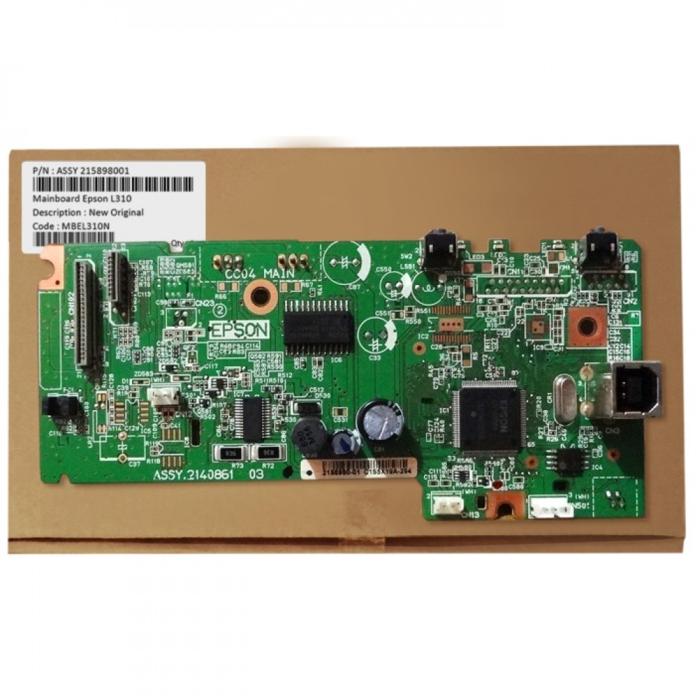 Board Epson L310 New, Mainboard Epson L310, Motherboard Epson L310 Part Number Assy 2190550