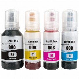 Tinta Compatible 008 70ml Pigment Magenta C13T06G300, Refill Printer EP L6550 L6570 L6580 L15150 L15160