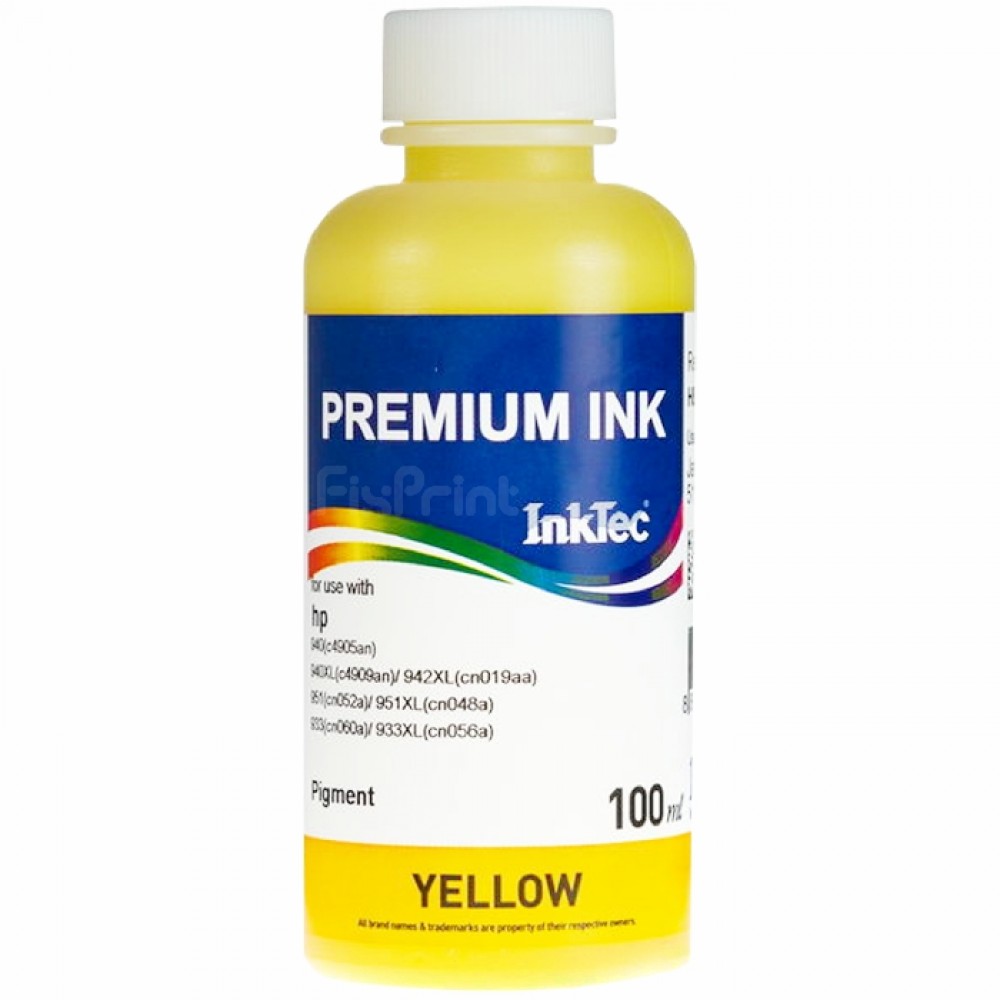 Tinta Refill Inktec Pigment Yellow H5971-100MY 100ml Cartridge HPC 932 933 932XL 933XL 950 951 950XL 951XL 970 971 970XL 971XL 952 952XL 953 953Xl 954 954XL Printer Officejet Pro X451dn X451dw X476dn X476dw X551dn X551dw X576dn X576dw