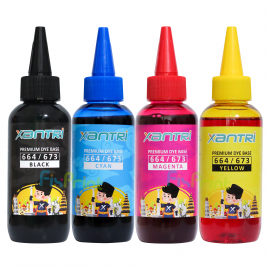 Tinta Xantri 664/673 Magenta 100ml, Printer EP L110 L120 L210 L220 L300 L310 L350 L355 L360 L365 L380 L405 L455 L485 L550 L555 L565 L100 L200