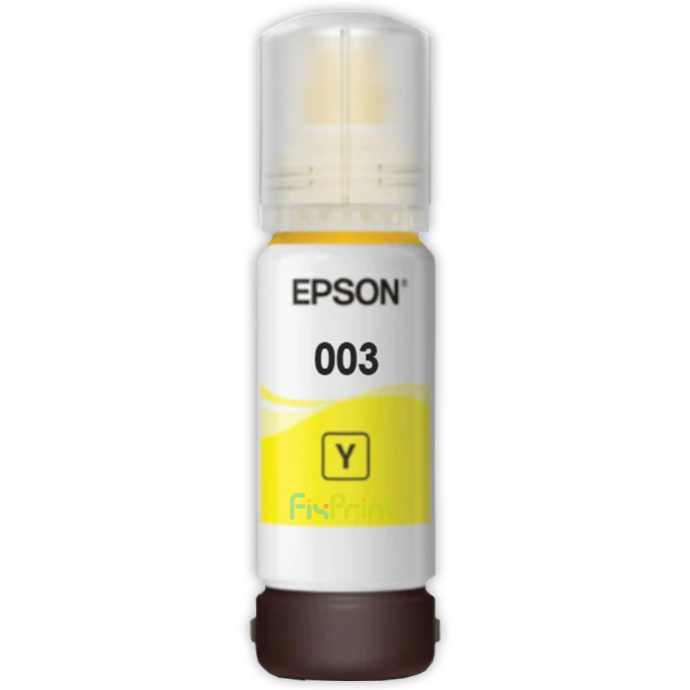 Tinta LOOSEPACK 003 Yellow 65ml (Tanpa Box), Tinta Refill Printer L1110 L3110 L3150 L5190 Original Epson