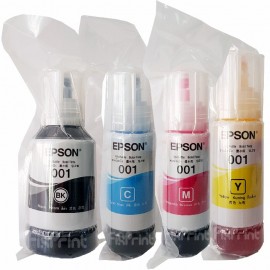 Tinta LOOSEPACK 001 Yellow 70ml (Tanpa Box), Tinta Refill Printer L4150 L4160 L4260 L6160 L6260 L6170 L6270 L6190 L6290 L4266 L14150 Original Epson