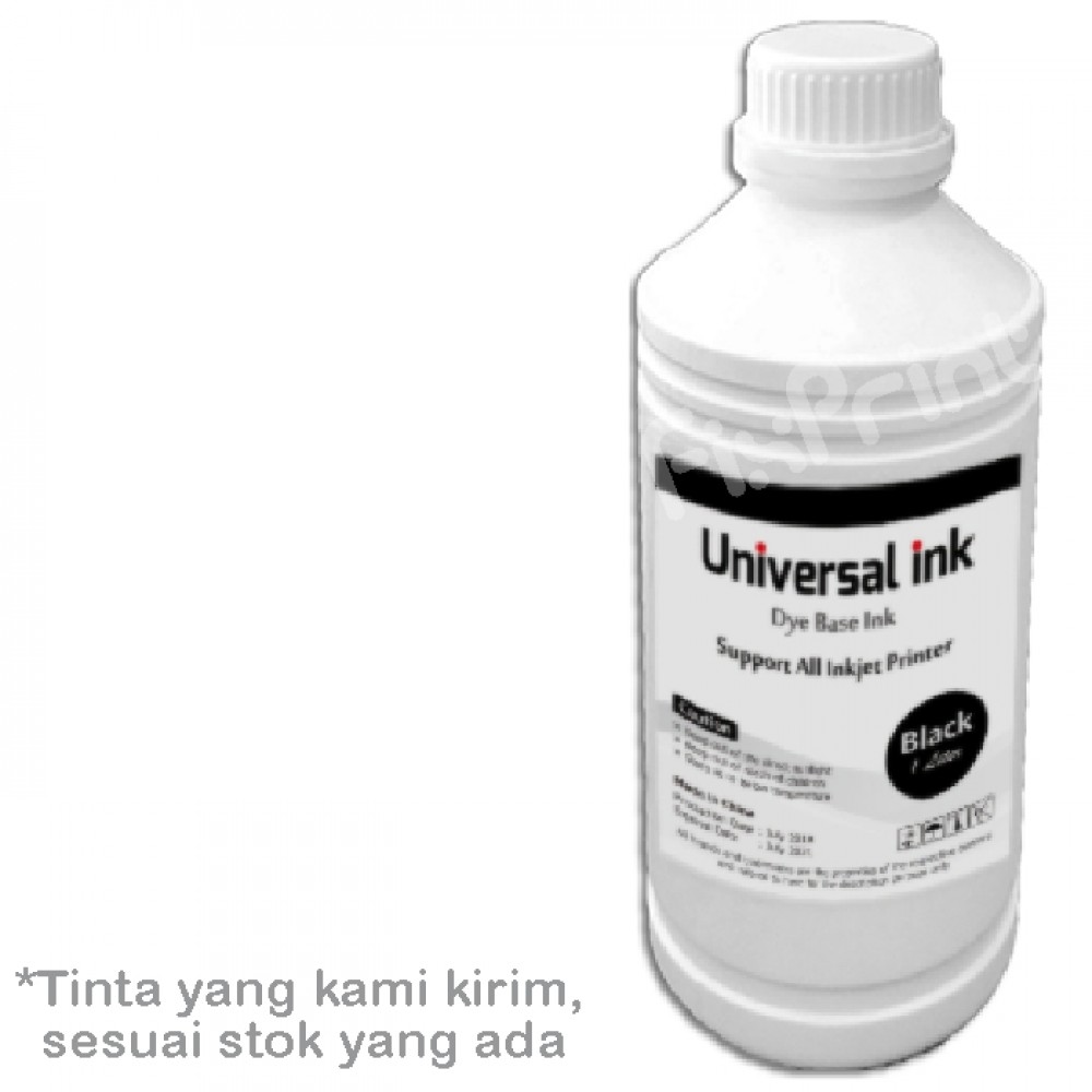 Printer Ink Black 1 Liter Tinta Dye Base Can EP Bro HPC