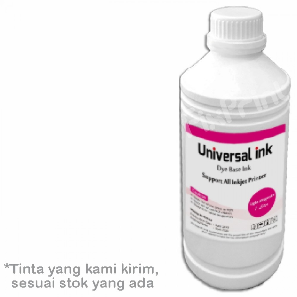 Printer Ink Light Magenta 1 Liter Tinta Dye Base Can EP Bro HPC