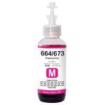 Tinta Premium Dye Base 664/673 Magenta 100ml Refill Printer EP L110 L120 L210 L220 L300 L310 L350 L355 L360 L365 L380 L405 L455 L485 L550 L555 L565 L100 L200 Compatible