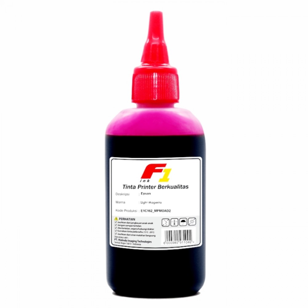 Tinta Refill Dye Base F1 Light Magenta 100ml Printer EP