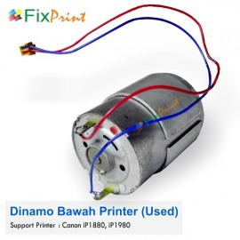 Dinamo Motor Bawah Canon MP145 MP198 MX308 MX318 IP1880 IP1980 1880 1980 Used DC 12 Volt 12v