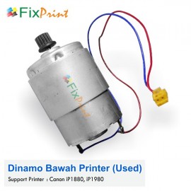 Dinamo Motor Bawah Canon MP145 MP198 MX308 MX318 IP1880 IP1980 1880 1980 Used DC 12 Volt 12v