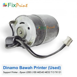 Dinamo Motor Bawah Epson L200 L100 ME340 ME32 T13 t13x tx121 tx121x Used