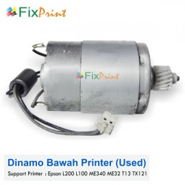 Dinamo Motor Bawah Epson L200 L100 ME340 ME32 T13 t13x tx121 tx121x Used